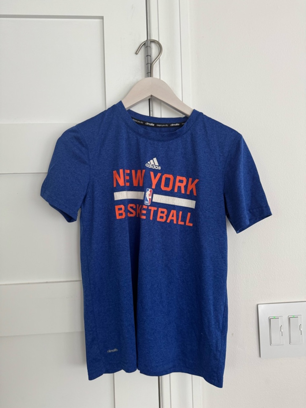 adidas New York Knicks Climalite Athletic M Youth